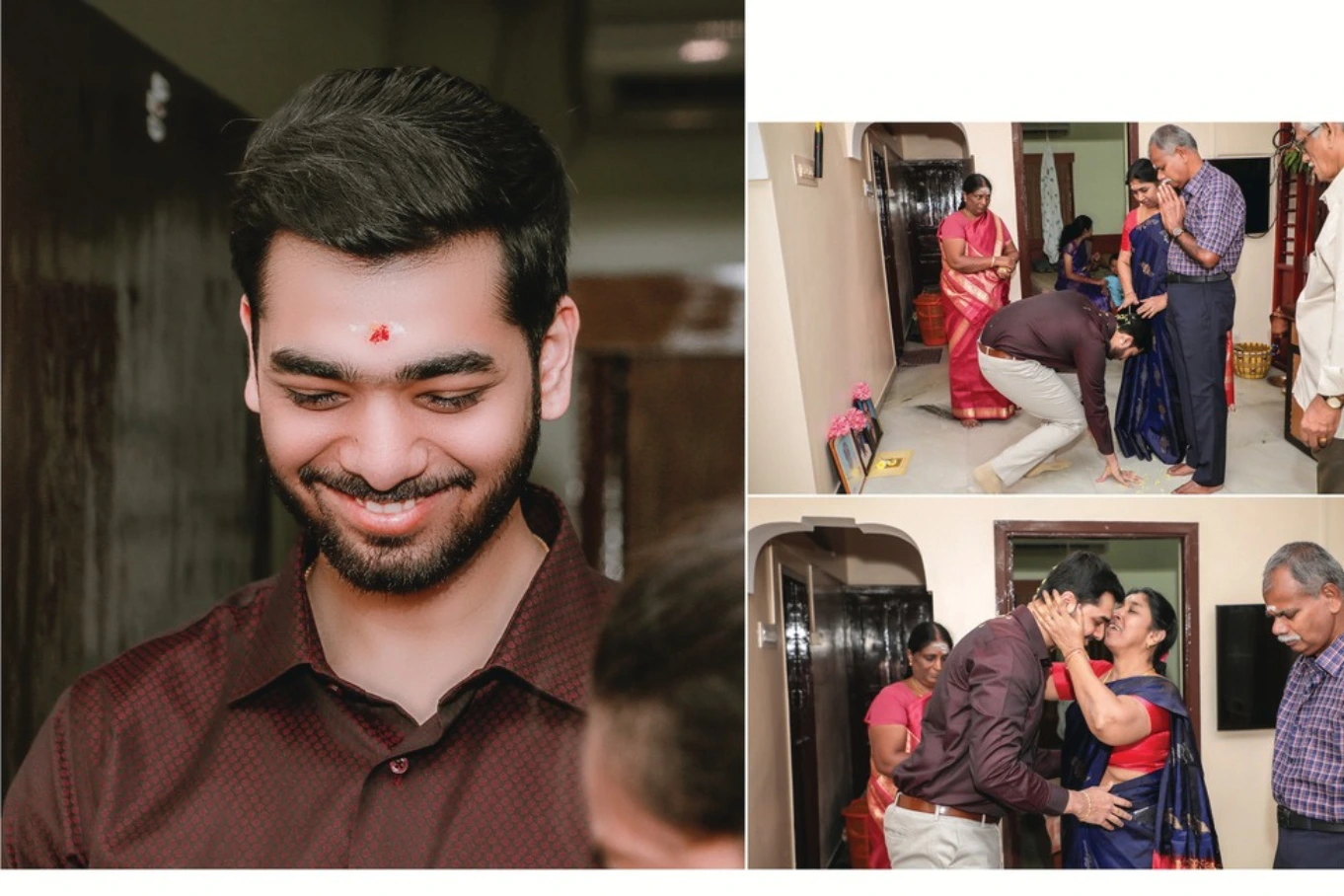 RJ Photography showcasing love-filled engagement memories in Katpadi