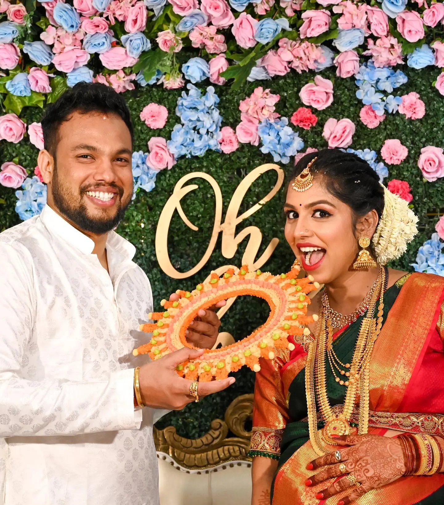 Elegant baby shower photography by RJ Photography, Katpadi