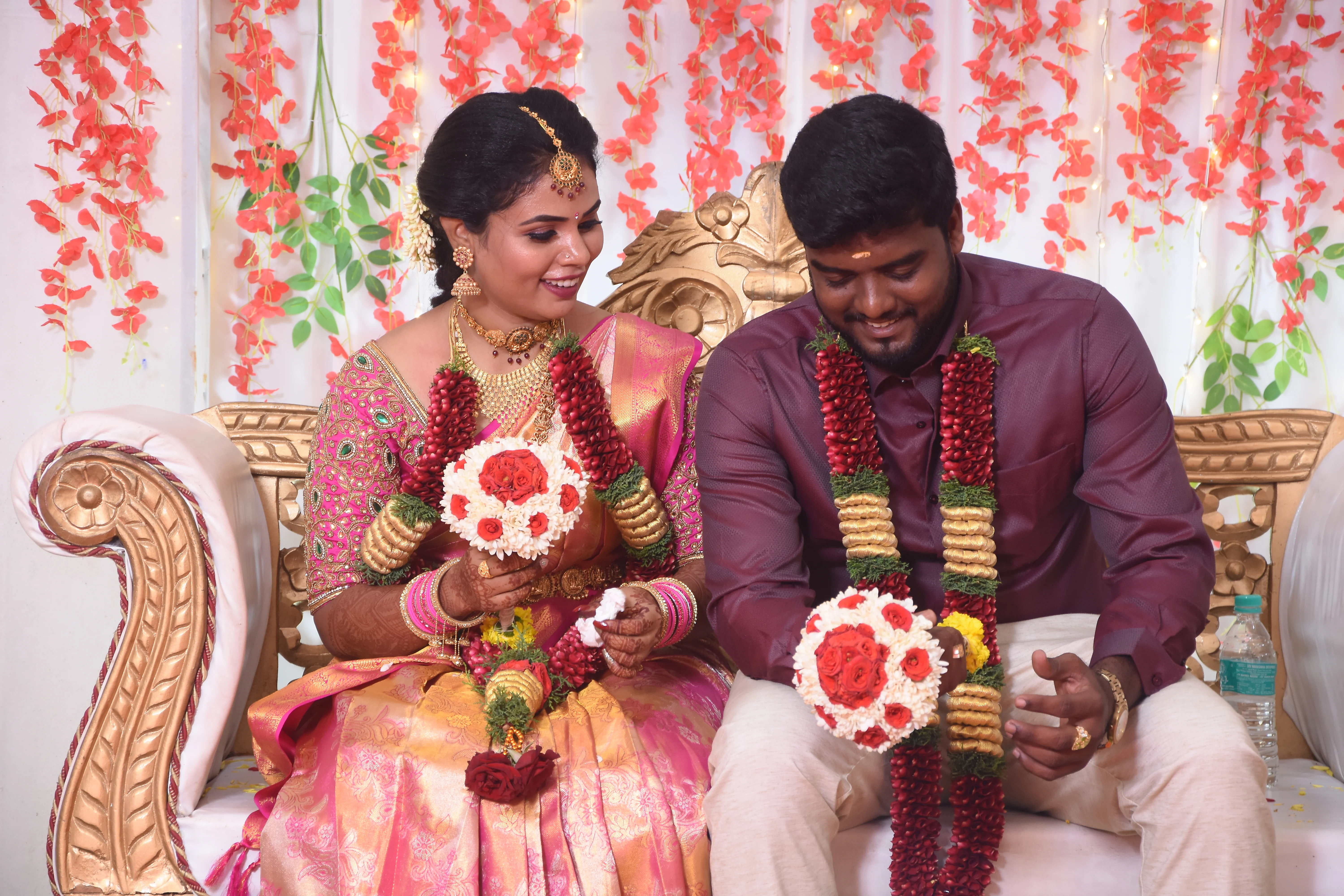 Romantic engagement celebration capturing couple's special moments