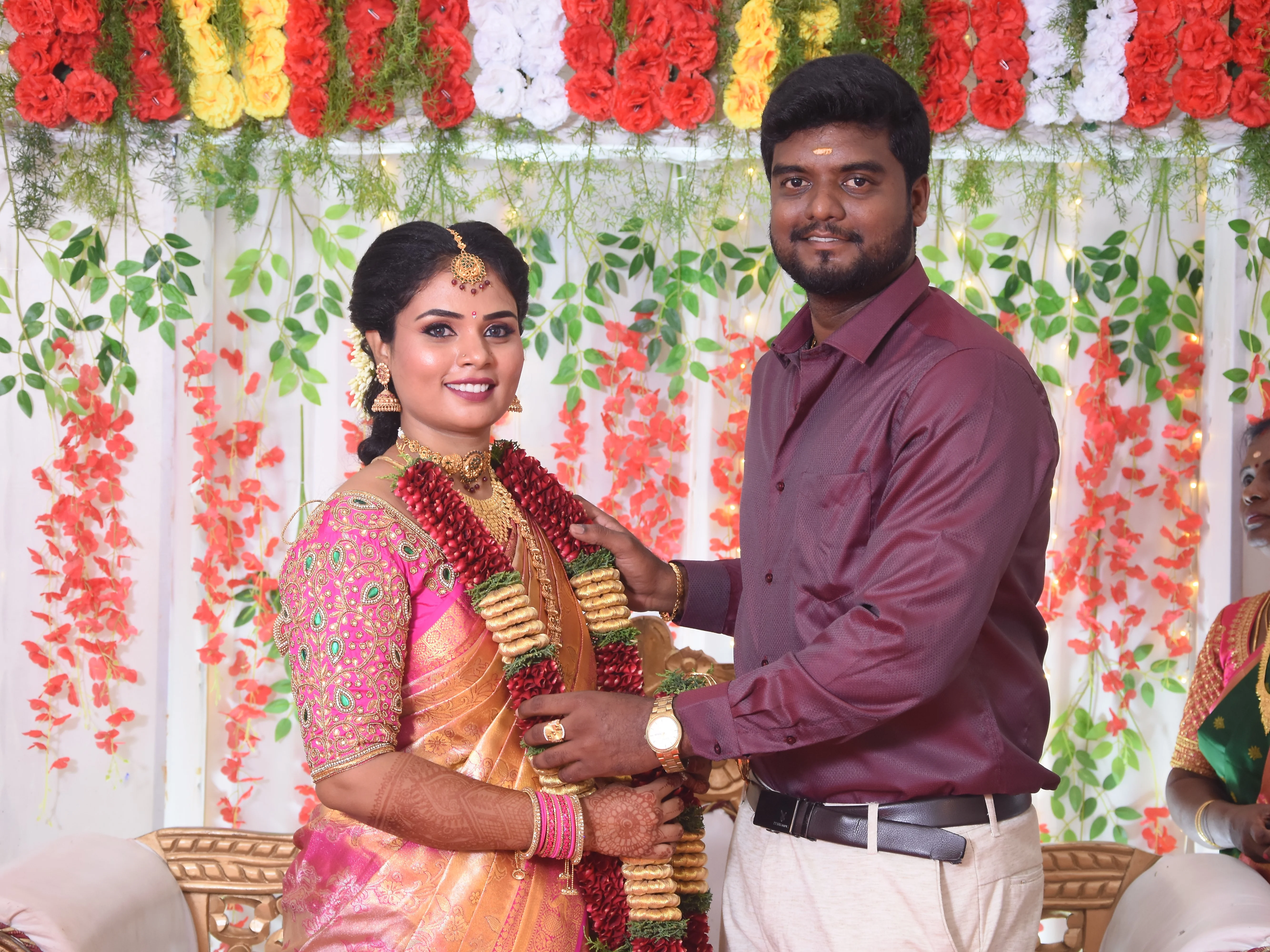 Traditional wedding captured in Gudiyattam by RJ Photography